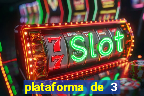 plataforma de 3 reais pg